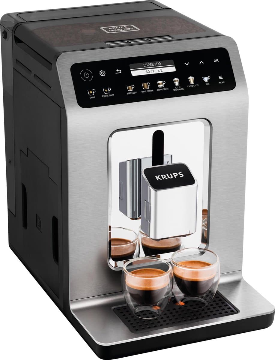 Krups Evidence+ EA894T - Volautomatische Espressomachine - Premium Design - 19 Instellingen - Personaliseren - Voor Espresso & Cappuccino — afbeelding 1