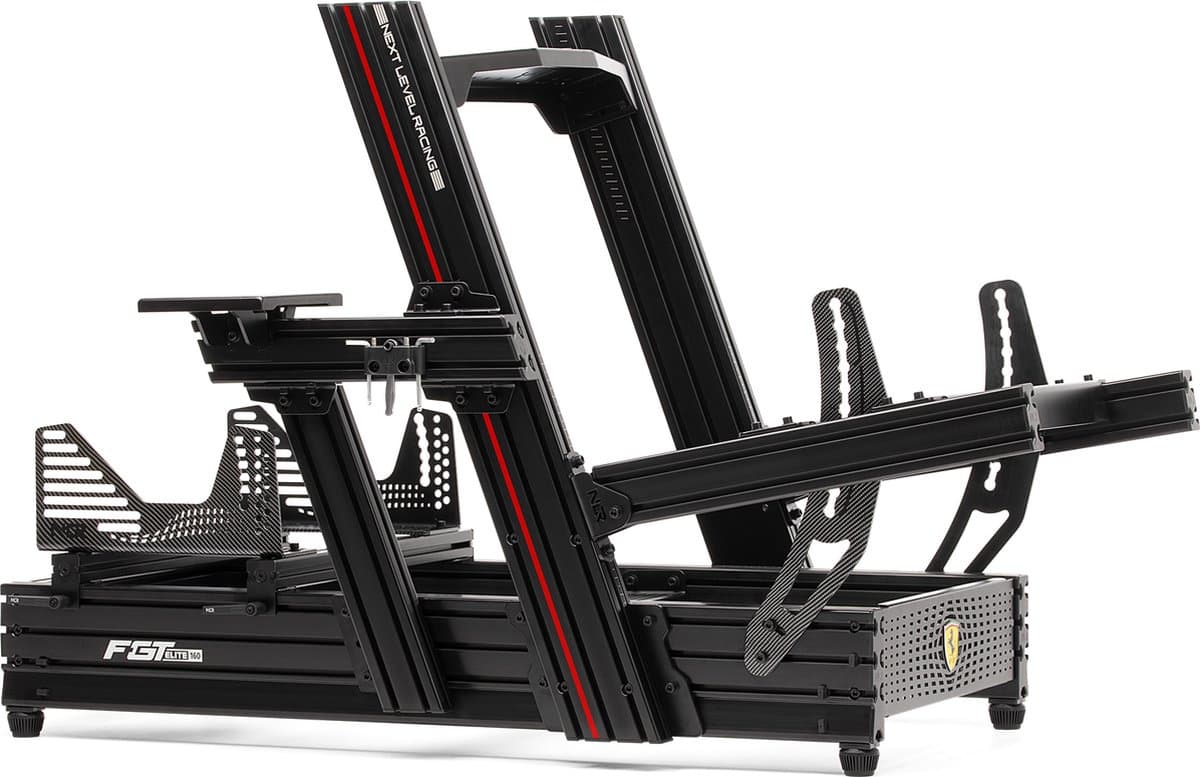 Next Level Racing F-GT Elite 160 - Simulator Cockpit - Scuderia Ferrari Edition — afbeelding 1