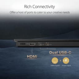 ASUS ProArt Display PA147CDV - Creative Tool Portable Monitor - USB-C - 32:9 - 14 inch — thumbnail 5