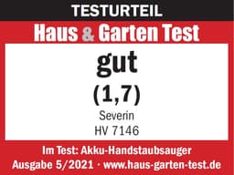 Severin HV 7146 - Handstofzuiger - 18,5V Li-ion Accu - Geschikt voor dierenharen en vloeistof - Incl. hulpstukken — thumbnail 5