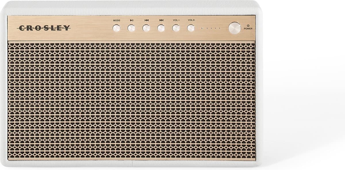 Crosley Montero - Bluetooth speaker - Wit — afbeelding 1