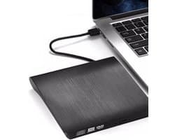 Externe DVD & CD Speler - Externe DVD Speler voor Laptop - Externe DVD Speler Geschikt Voor Windows, Linux & Mac - USB 3.0 - NIEUWSTE VERSIE DVD Speler