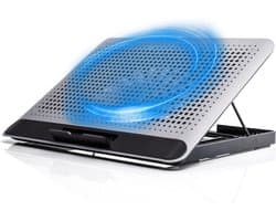 Laptop Cooler – Standaard met Ventilator –  12 tot 17Inch – Verstelbaar – Laptop Koeler - Laptop Cooling Pad