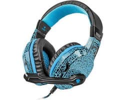 Headphones with Microphone Fury Fury Hellcat Blue Black