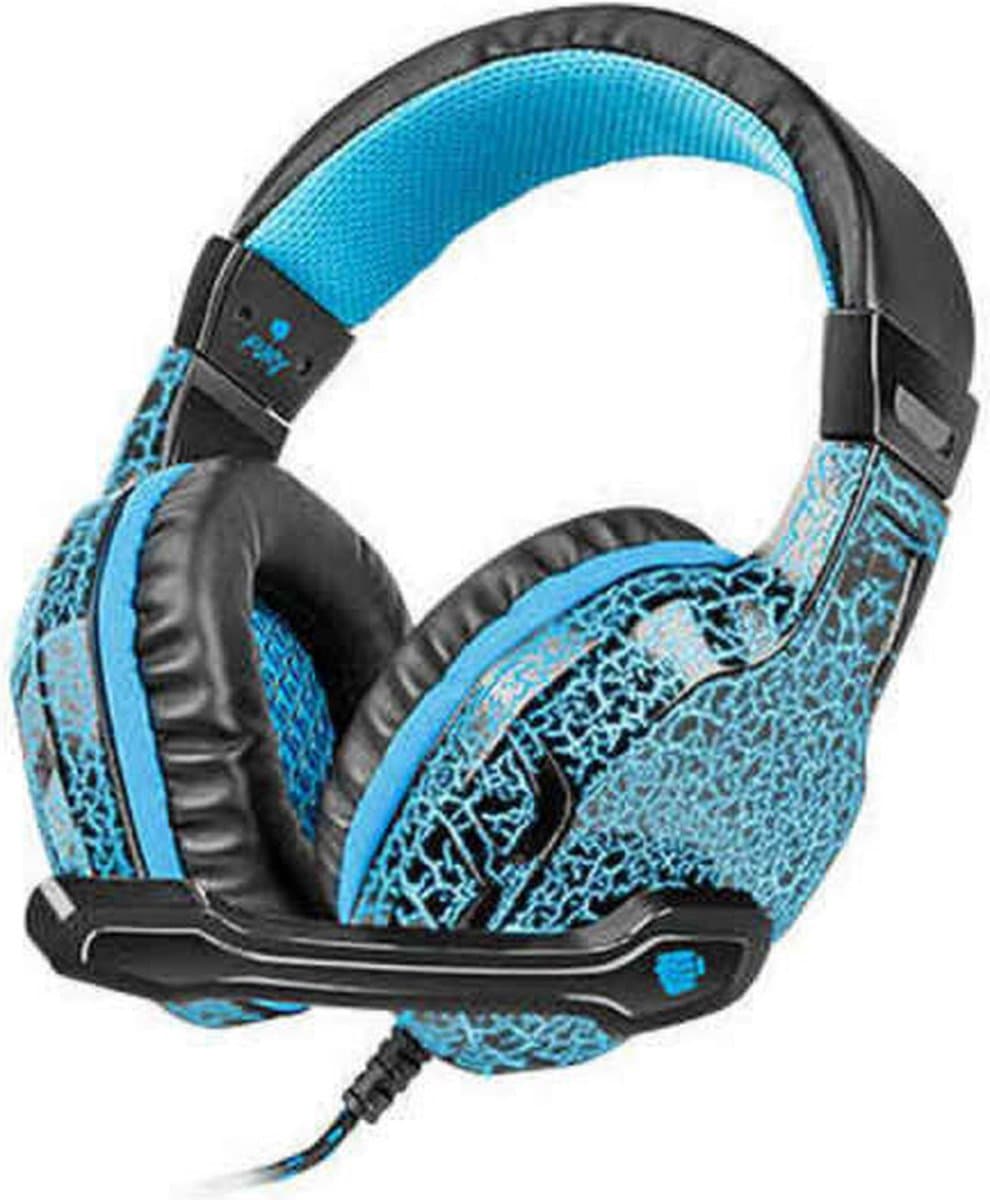 Headphones with Microphone Fury Fury Hellcat Blue Black — afbeelding 1