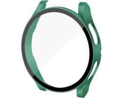 Screen protector case voor Samsung Galaxy Watch 4 - 44mm - Groen