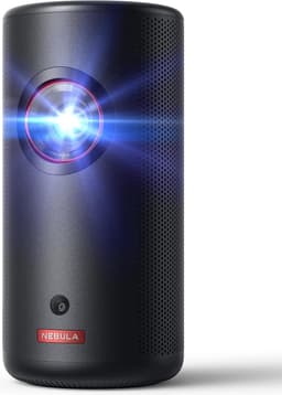 Anker Nebula Capsule 3 Laser - Draagbare Smart Mini Projector - 1080p Full HD - 300 ANSI Lumen - Laserprojector - Autofocus - 120-inch Beeld - Ingebouwde Batterij met 2-5 Uur Speeltijd - Dolby Digital - Zwart — thumbnail 1