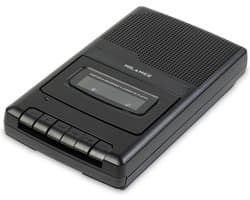Draagbare Cassette Speler met Opnamefunctie - Walkman - Cassette Recorder - Incl. Batterijen