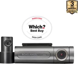 Road Angel Halo Pro64 Dashcam voor Auto - Voor en Achtercamera - Wifi – 1520p Full HD Autocamera Voor - 1080p Camera Achter - Inclusief 64GB SD kaart - Looprecording - Nachtzicht - beeldstabilisatie — thumbnail 2