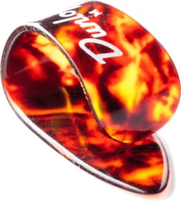 Jim Dunlop 9022P - Vingerpicks - Duim Medium - Schildpad - Player's Pack 4 Stuks — thumbnail 2