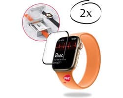 2x BLUEO 42mm Screenprotector - Geschikt voor Apple Watch 11 en 10 met Applicator