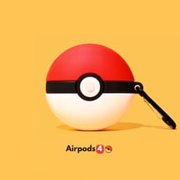 okido - Hoesje geschikt voor Airpods 4 - Pokémon siliconen case voor Airpods - Case geschikt voor Apple AirPods 4 - Airpods hoes Pokébal — thumbnail 2