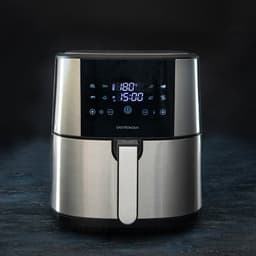 Gastronoma Heteluchtfriteuse - Airfryer 8L - Inclusief Accessoires - 18290007 - RVS/Zwart — thumbnail 13