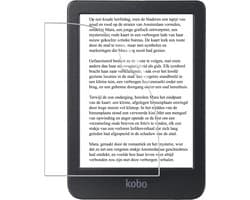 Screenprotector - Folie Geschikt voor Kobo Clara 2E - Ultra Clear - Bescherm Folie - Screen Protector - Soft TPU