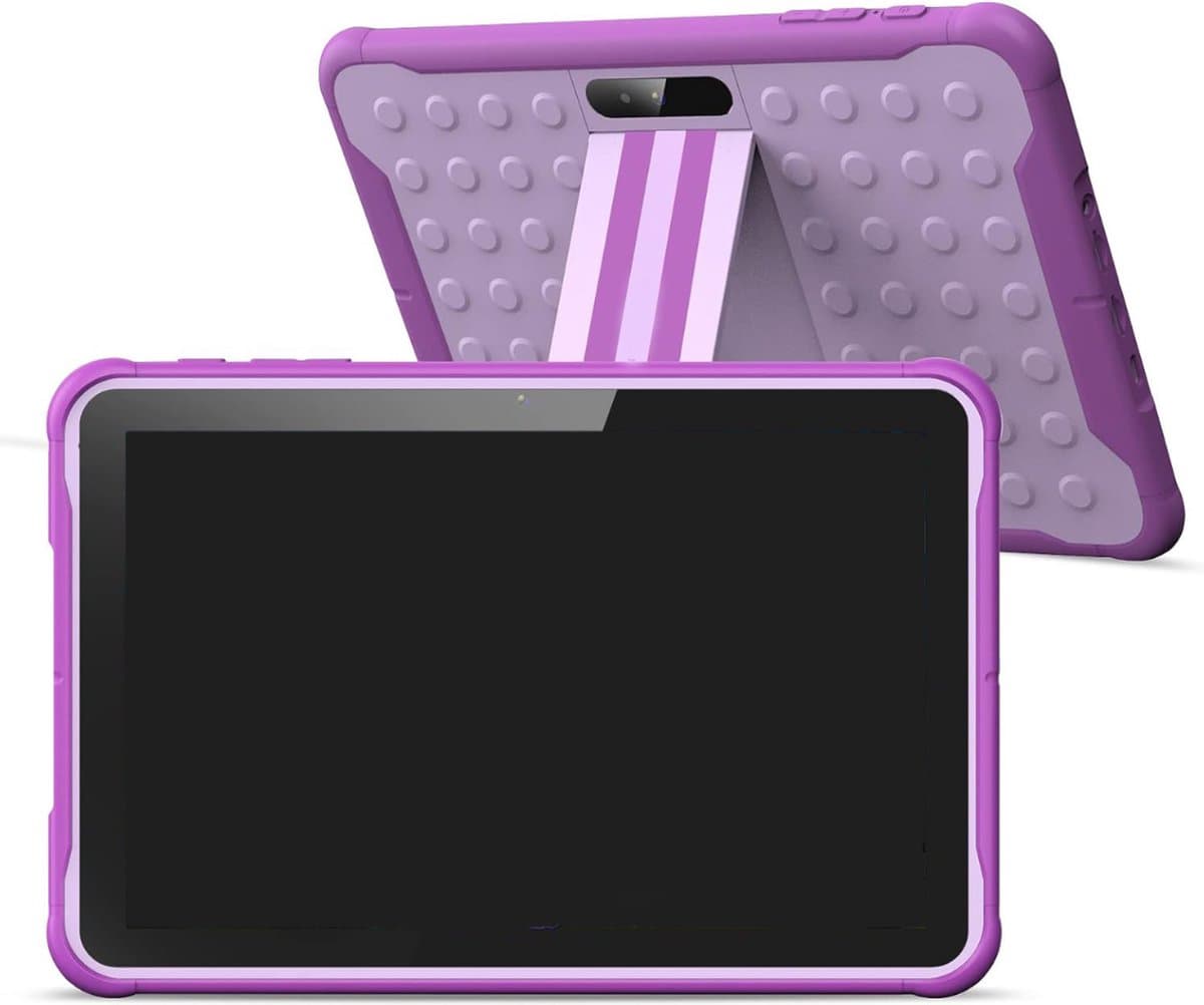 White-Label® Kindertablet Vanaf 3 Jaar - Tablet Kinderen - Kinderspeelgoed - Lila — afbeelding 1