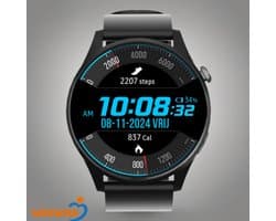 Weewise WS58 - GPS Horloge Senior - Smartwatch voor Ouderen - Persoonlijke alarmen - alarm horloge ouderen - GPS Horloge Alzheimer - Valdetectie