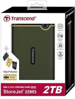 Transcend StoreJet® 25M3G 1 TB Externe harde schijf (2.5 inch) USB 3.2 Gen 2 (USB 3.1) Legergroen TS1TSJ25M3G — thumbnail 5