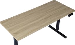 OfficeSense OS50 Zit Sta Bureau Elektrisch 120 x 60 CM - Verstelbaar in hoogte - Licht Eiken Blad — thumbnail 1