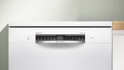 Bosch SMS4EVW08E - Serie 4 - Vaatwasser - Vrijstaande vaatwasser - 60 cm - Wit - Energielabel B - Home Connect - Efficient Dry: verbeterde droogprestaties door de automatisch geopende deur — thumbnail 4