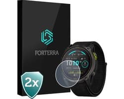 Smartwatch Screenprotector Geschikt voor Garmin Enduro 3 (51 mm) - Gehard Glas Screen Cover Premium Tempered Glass Protector Geschikt voor Garmin Enduro 3 - 2 PACK