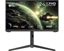 GAME HERO® 24 inch Full HD IPS Kantelbare Gaming Monitor - 144Hz - 1ms