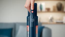 Philips Steelstofzuiger met Dweilfunctie XC5141/01 Aqua - Draadloos en Zonder Zak - Zuigmond met LED Verlichting - Kruimeldief - Batterijduur tot 60 min - Lichtgewicht - Blauw — thumbnail 8