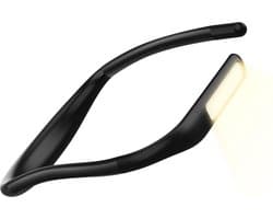 LotaHome - Neklamp - Nekleeslamp - Oplaadbare Neklamp - Leeslampje - Bureaulamp - Helder Licht - Flexibel Neklampje - Leeslamp voor Boek - Neklamp voor Haakwerk - LED Bedlamp - Dimbaar - 3 Lichtstanden - 270° - Zwart