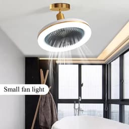Plafondlamp Met Ventilator - Plafondlamp Met Ventilator LED - Plafondventilator - Ventilator Afstandsbediening - App - LED — thumbnail 5