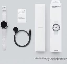 Samsung Galaxy Watch6 Classic 47mm LTE Zilver (Zilver) R965 — thumbnail 2