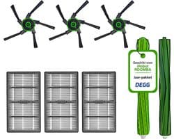 DEGG - Onderhoudsset - Geschikt voor iRobot Roomba S9 & S9+ - Premium Kwaliteit - Jaarpakket