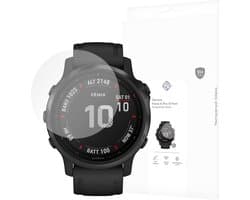 Cazy screenprotector geschikt voor Garmin Fenix 6 Pro 47mm - 2 stuks Screenprotector van Gehard Glas