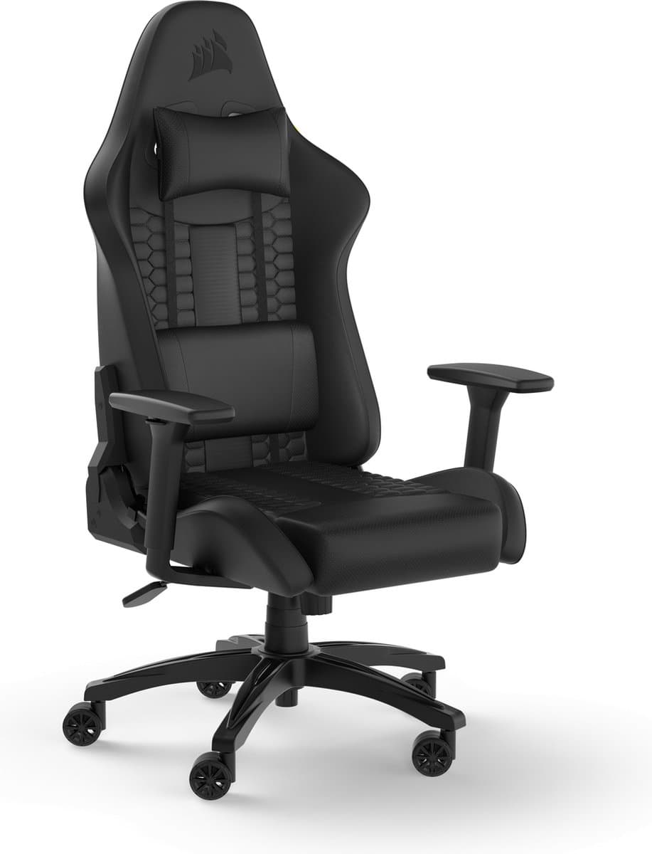 Corsair TC100 RELAXED Leatherette Black — afbeelding 1