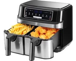 Dubbele Airfryer - Dubbele Mand - Dual Cook - Heteluchtfriteuse
