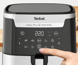 Moulinex Easy Fry & Grill XXL Enkel Vrijstaand Heteluchtfriteuse Zwart, Roestvrijstaal — thumbnail 16