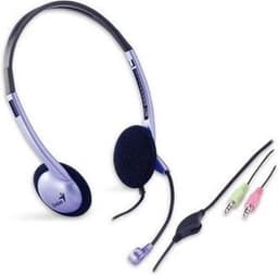 Genius HS-04S Headset Bedraad Hoofdband Kantoor/callcenter Zilver — thumbnail 1