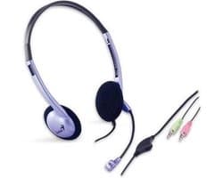Genius HS-04S Headset Bedraad Hoofdband Kantoor/callcenter Zilver