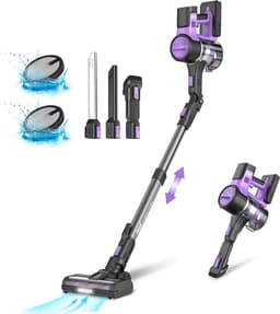 MyGroot -9-in 1 Steelstofzuiger - Stofzuiger Draadloos - Stofzuiger zonder zak - 3200mAh 65 Minuten - 1.8L Dual-Cup - 8 Traps - Inklapbare Steel - 270° - Licht Vloerborstel — thumbnail 1