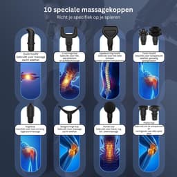 ApexArte® Massage Gun Professioneel - Massage Apparaat - Theragun — thumbnail 5