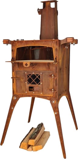 Fikki Outdoor Oven Compact - tuinhaard, barbecue, pizza oven in 1 — thumbnail 1