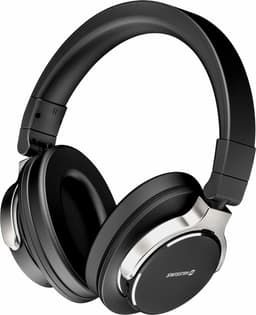 Swissten Jumbo - Draadloze Bluetooth Over-ear koptelefoon - Zwart — thumbnail 1