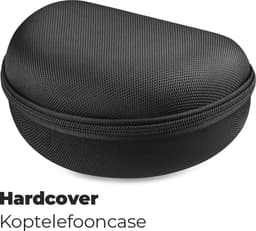 WiseQ Koptelefoon Case – Harde Koptelefoon Hoes – Headphone Case – Opvouwbare Over Ear & On Ear – Beschermhoes Koptelefoon - Geschikt voor JBL, Sony, Bose, Beats by Dre, WiseQ & Marshall - Zwart — thumbnail 1