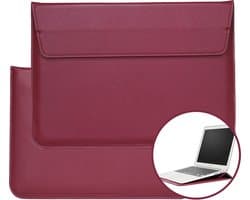 Laptop Sleeve 11 inch - 12 inch - Laptoptas - Laptop Tas - Hoes - Laptopsleeve - Wijnrood