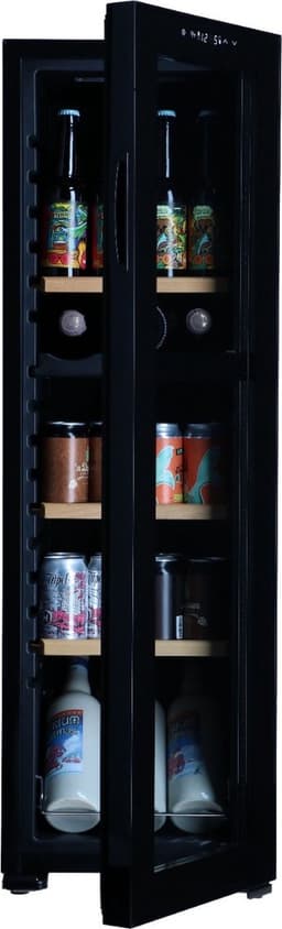 Bierkoelkast Portland - vol glazen deur - 72 flessen - Koelkast horeca - Bier koelkast voor Thuis - Flessenkoelkast- Drank koelkast - Bierkast — thumbnail 4