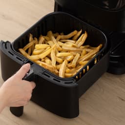 Cosori XL Airfryer - Heteluchtfriteuse 5.5 liter - Inclusief Spiezenrek en 5 Spiezen - met App Connectie – Zwart — thumbnail 11