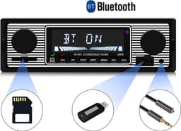 1-Din Autoradio | Bluetooth & USB | Klassiek — thumbnail 1