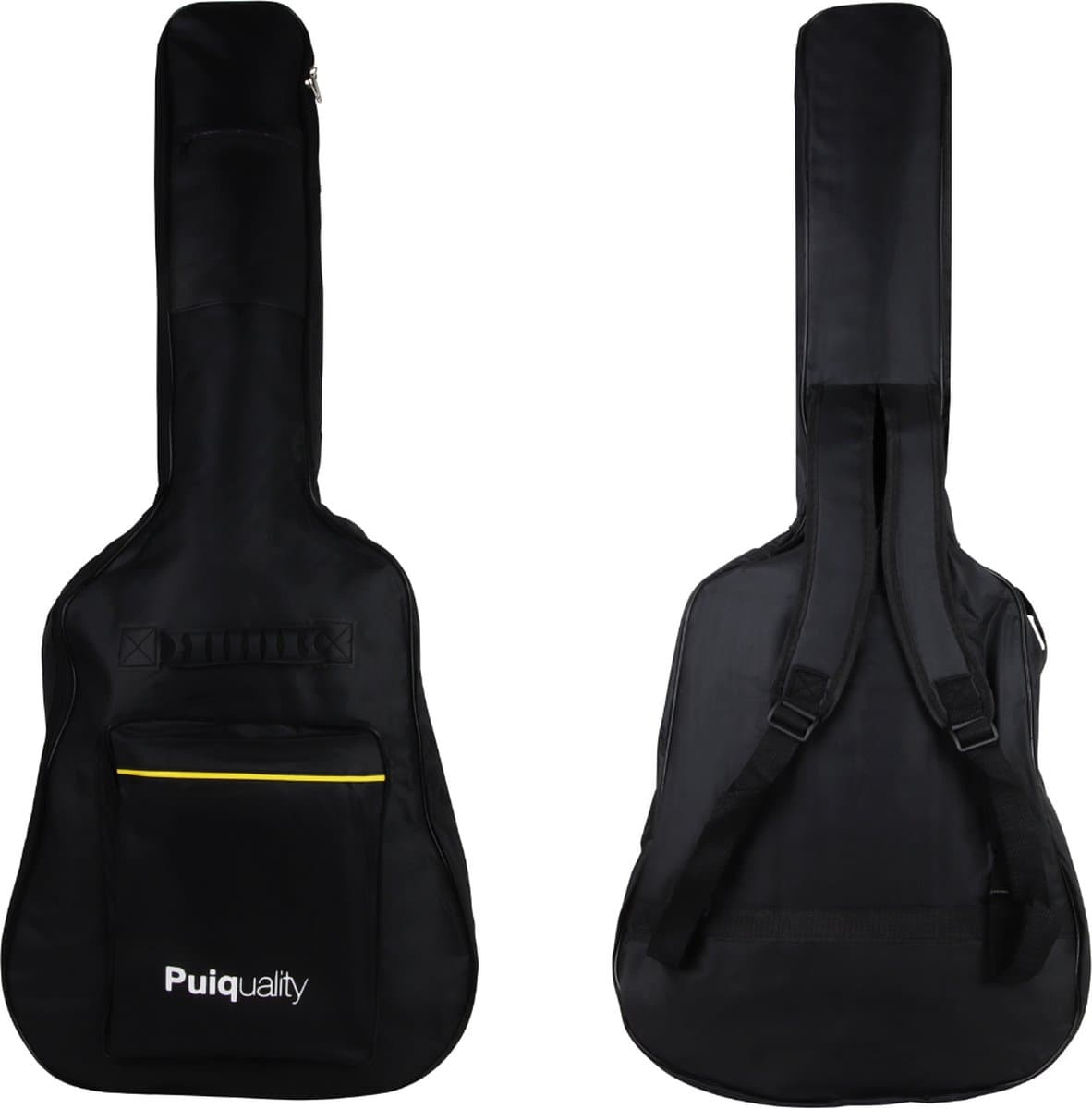 Puiquality Gitaartas Akoestische Klassieke Gitaar - Gevoerde Gitaarhoes - Waterdichte Gitaarhoezen 106 x 40,5 x 11 cm — afbeelding 1