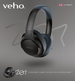 Veho ZB-7 Wireless Noise Cancelling Headphones — thumbnail 5