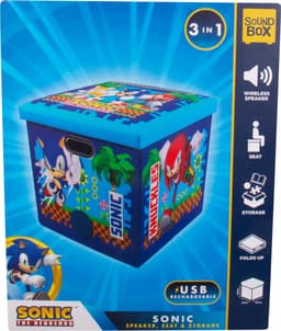 Sonic the Hedgehog - 3 in 1 sound box - bluetooth speaker | opbergbox | poef — thumbnail 5
