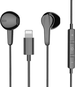 Bedrade Oordopjes - Geschikt voor iPhone met Lightning - Oortjes met Draad - Voor 14 Pro Max en ouder — thumbnail 1