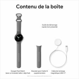 Google Pixel Watch - LTE - 41 mm - Grijs — thumbnail 2